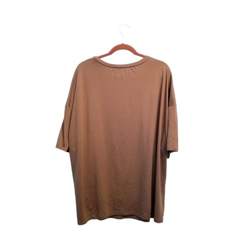 Shein Curve Brown Cowboy Graphic T-Shirt 2XL 1 0187 - Picture 3 of 4